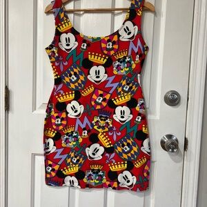 Disney Multicolor Mickey Mouse Dress